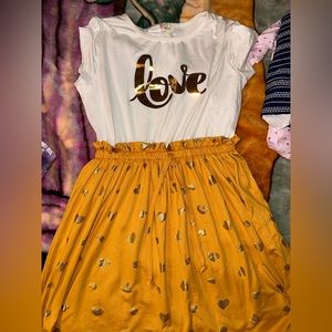 Cute love dress for girls